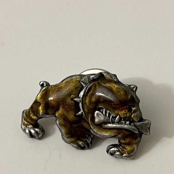 Vintage 1992 Siskiyou Bull Pitbull Dog Pin - Picture 3 of 8